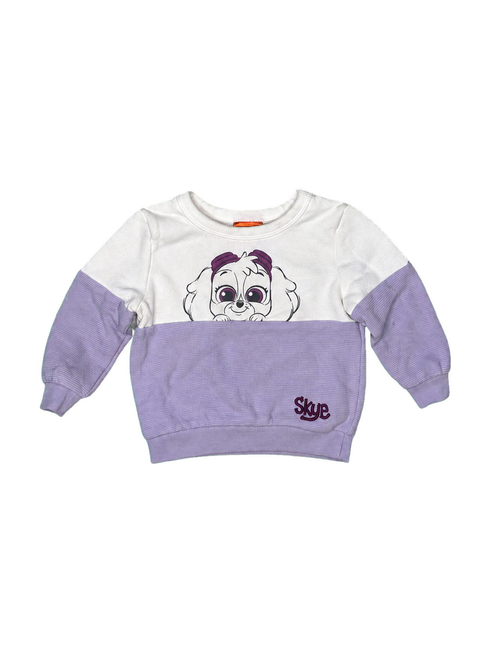 Nickelodeon Paw Patrol Skye Purple and White Sweatshirt 12M